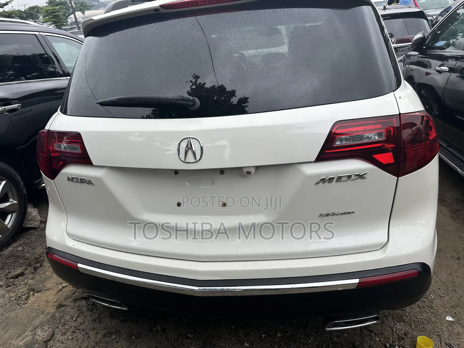 Acura MDX Advance Package SUV AWD (3.7L 6cyl 6A) 2013 White