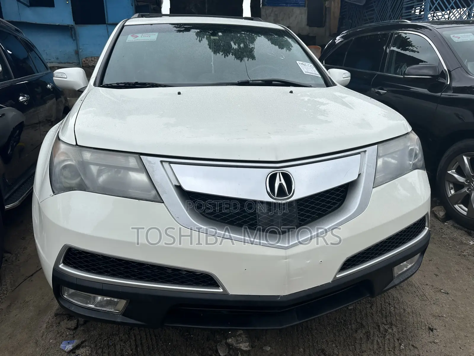 Acura MDX Advance Package SUV AWD (3.7L 6cyl 6A) 2013 White