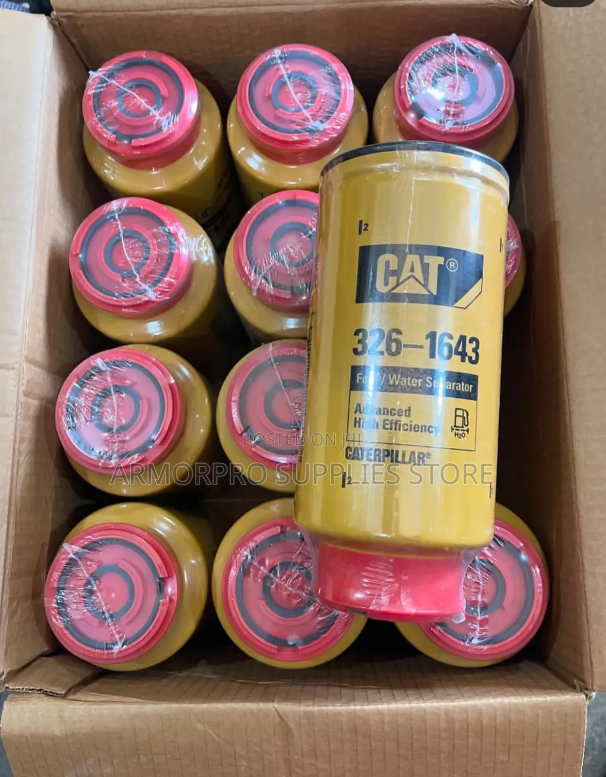 CAT 326-1643 Advanced Efficiency Fuel/Water Separator Filters