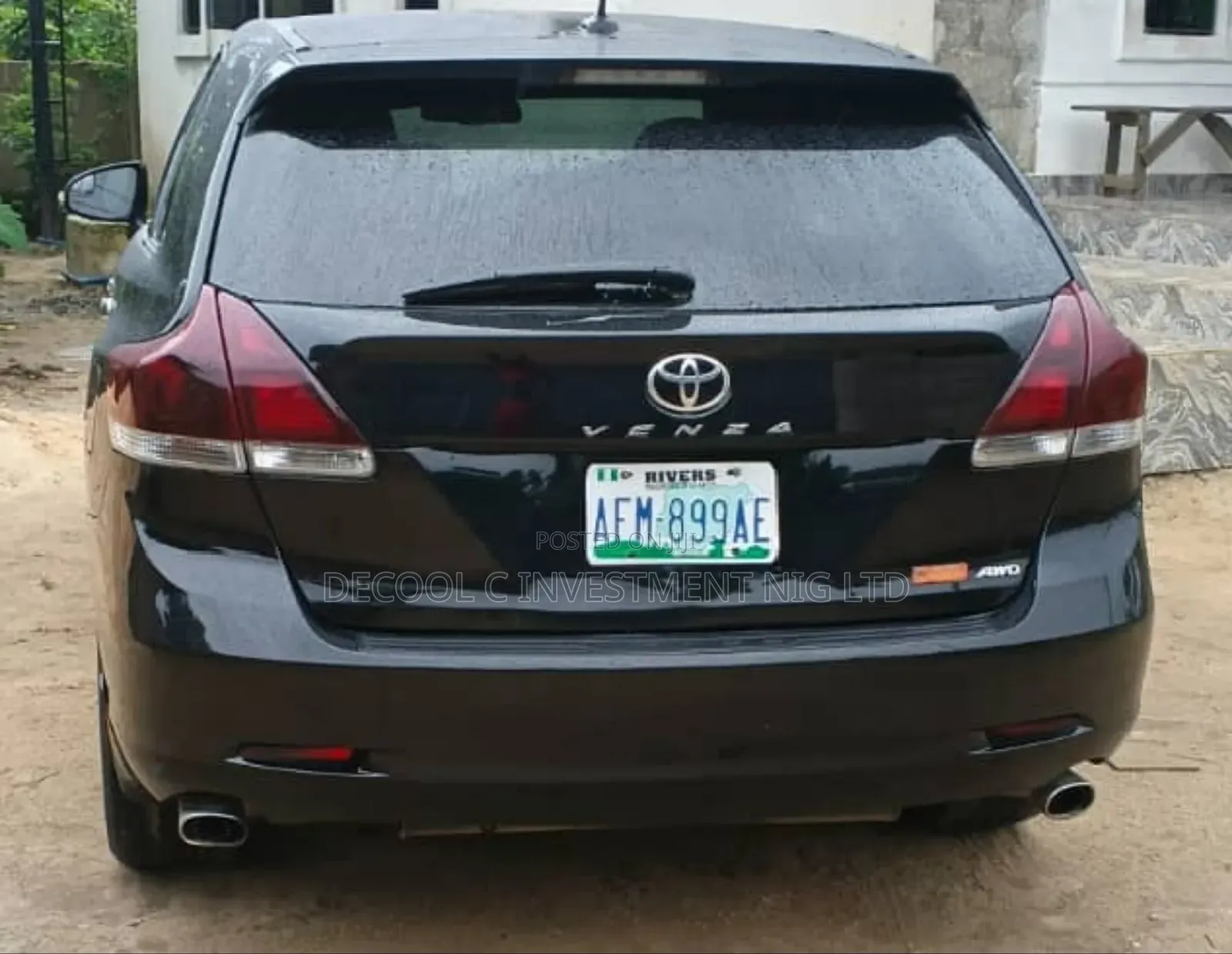 Toyota Venza V6 2012 Black