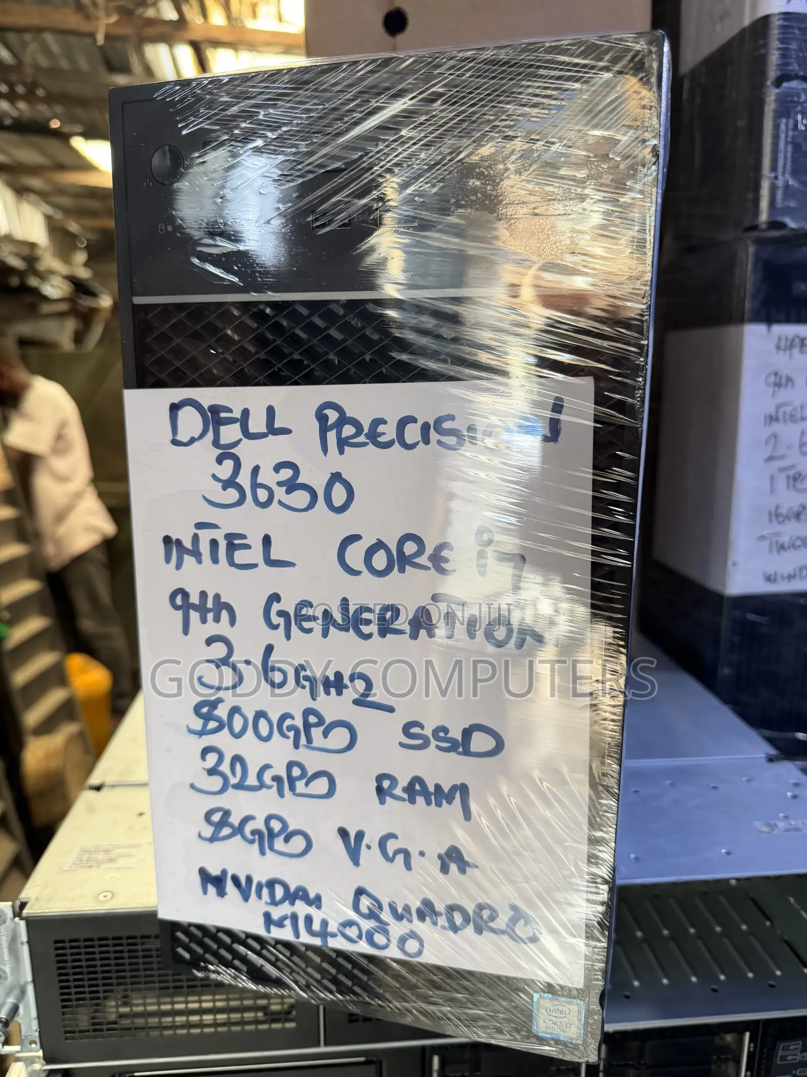 Desktop Computer Dell Precision 3000 32GB Intel Core i7 SSD 1T