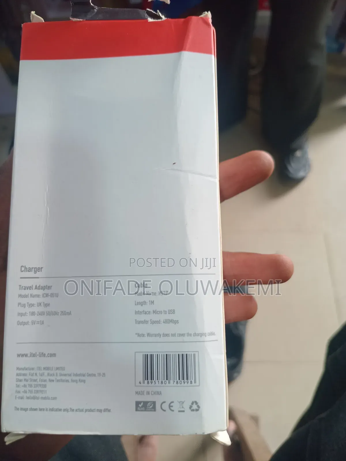 Itel Charger ICW-051UM