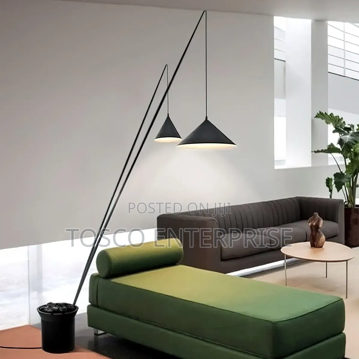 Modern LED Arc Floor Lamp for Living Room Bedroom