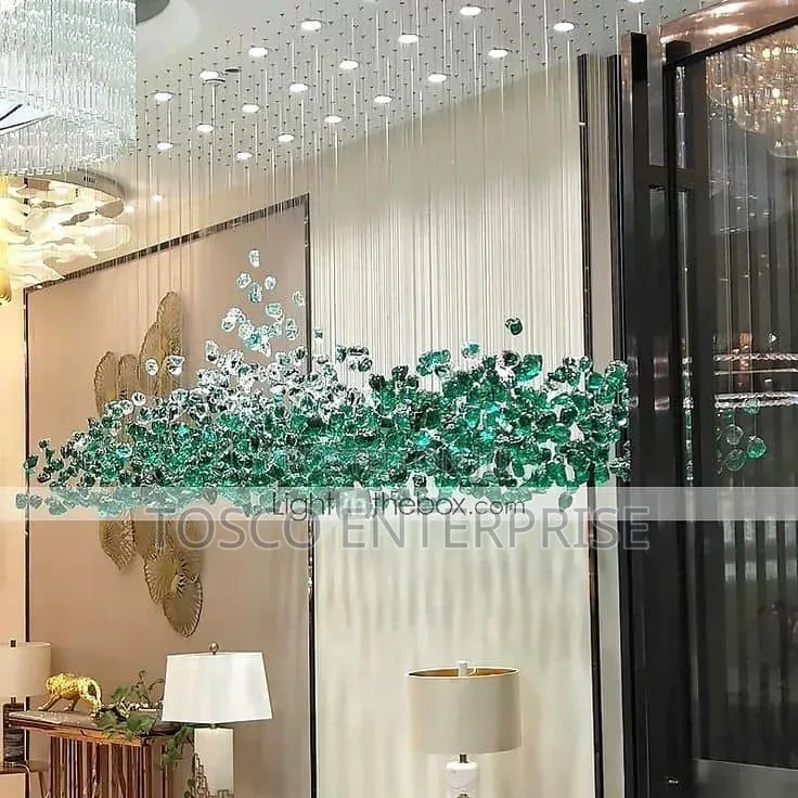 Luxury Crystal Dropping Chandelier Ceiling Light