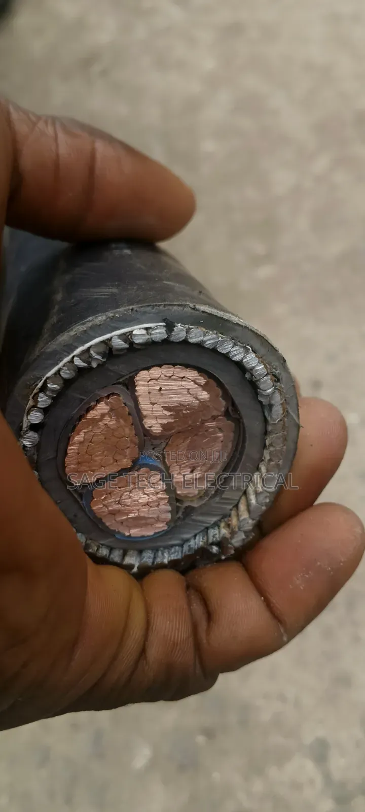 120mm 4core Cu/Xlpe/Swa/PVC Armoured Cable NAPCO