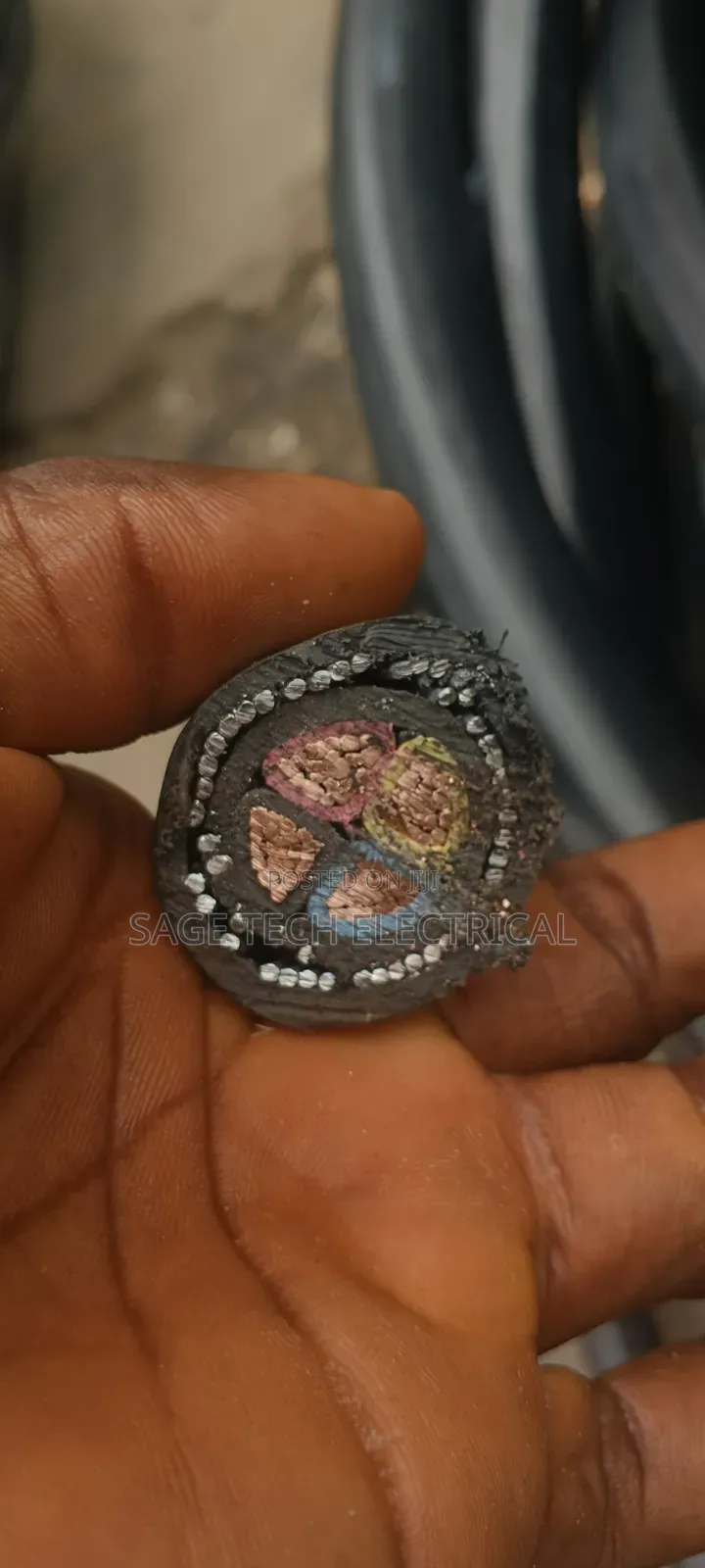 50mm 4core CU/XLPE/SWA/PVC Armoured Cable Nigerchin