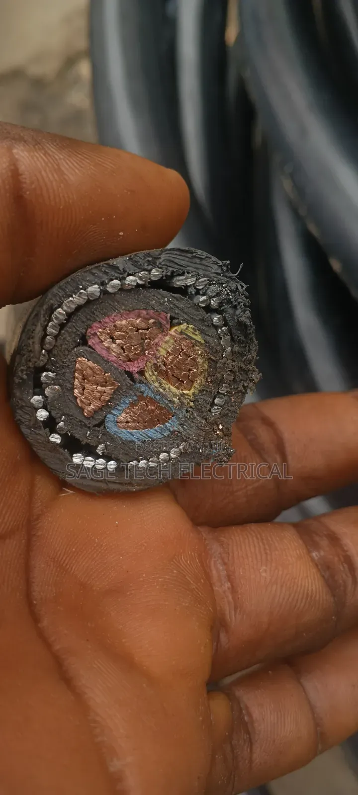 50mm 4core CU/XLPE/SWA/PVC Armoured Cable Nigerchin