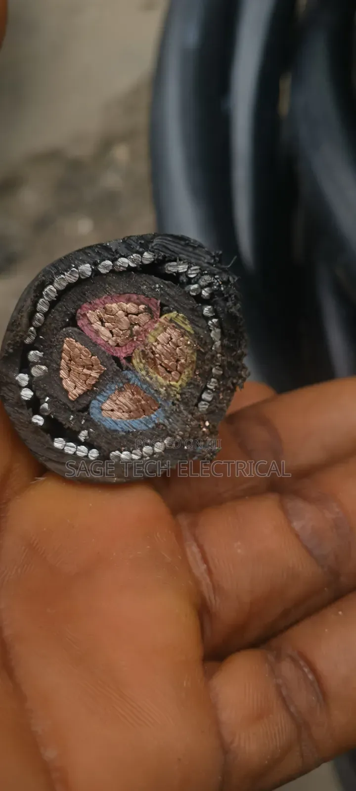 50mm 4core CU/XLPE/SWA/PVC Armoured Cable Nigerchin