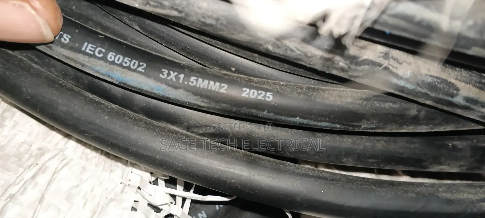 1.5mm 3core XLPE Insulation Flexible Cable