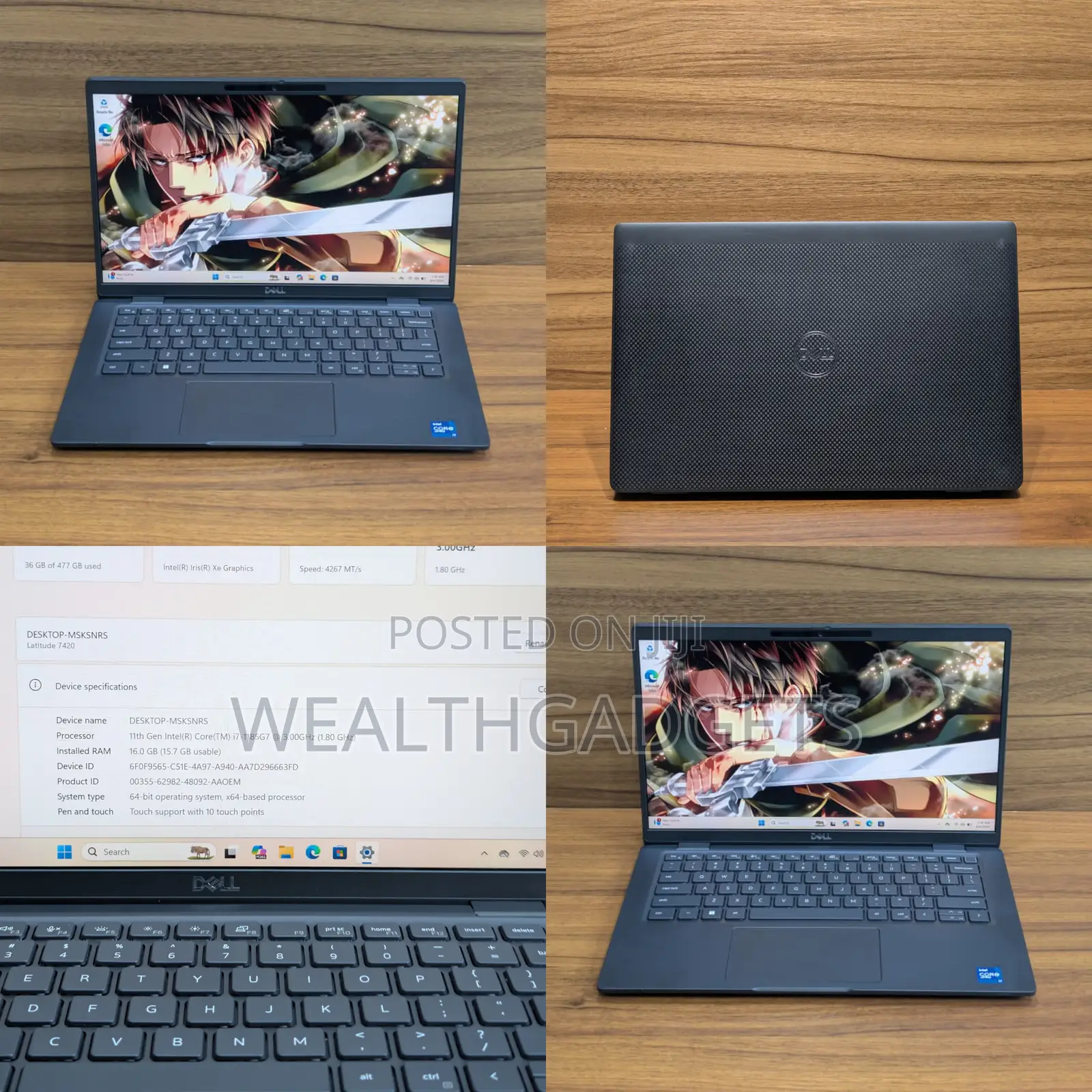 Laptop Dell Latitude 7420 16GB Intel Core i7 SSD 512GB
