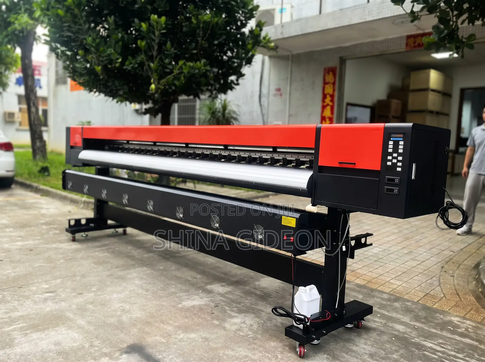 3.2meters Double Heads Large Format Machine