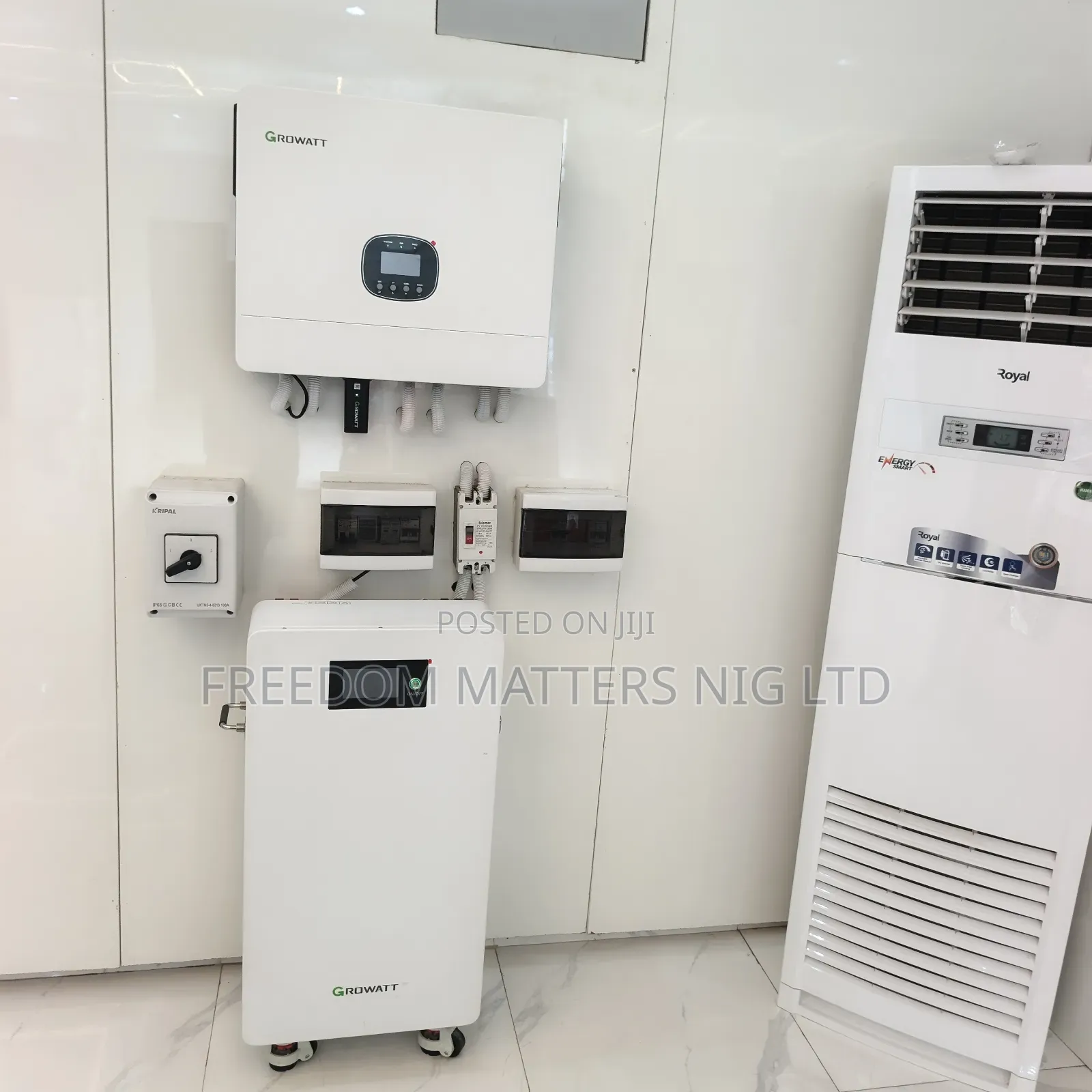 Growatt 15kwh Lithium Battery and Inverter Full Setup