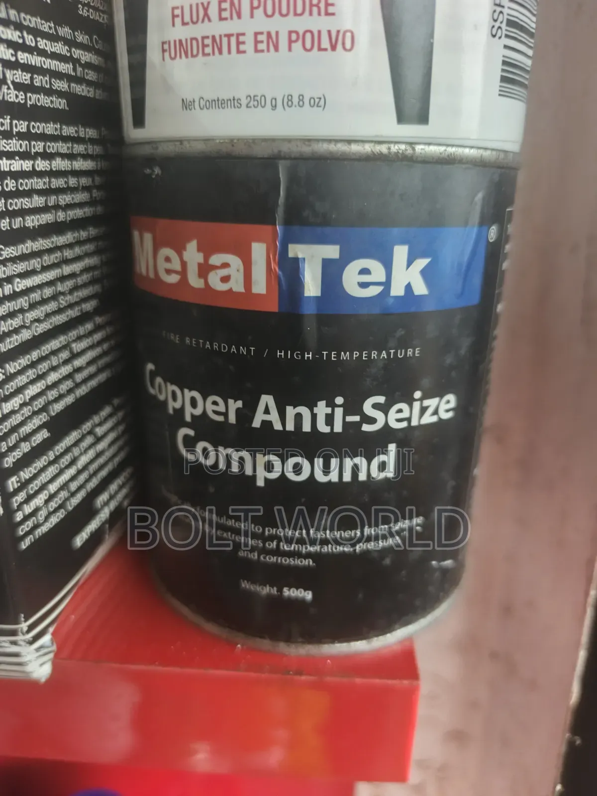 Metal Tek Copper Anti-Seize Compound
