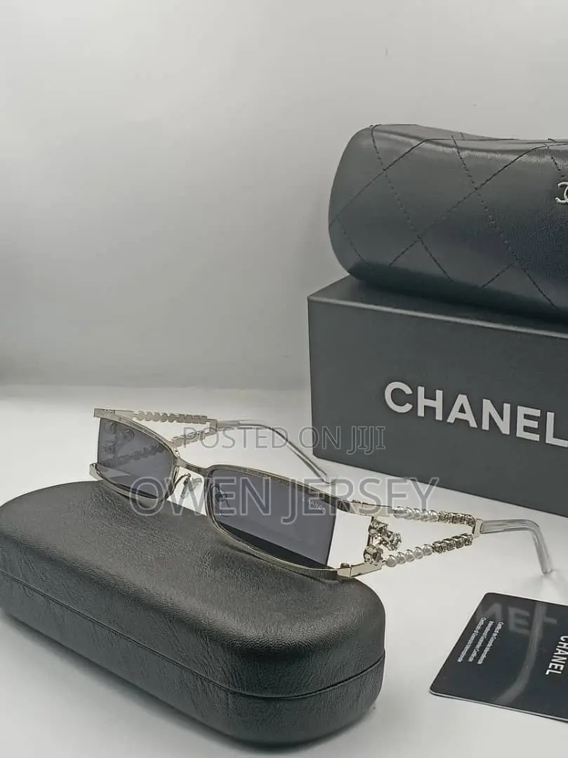 Chanel Rimless Rectangle Sunglasses – Luxury Eyewear for Women