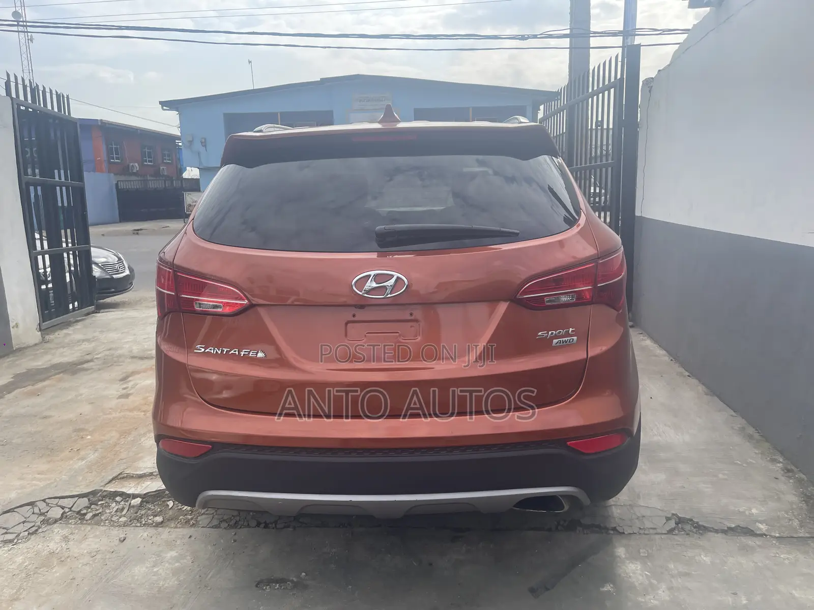 Hyundai Santa Fe 2015 Orange