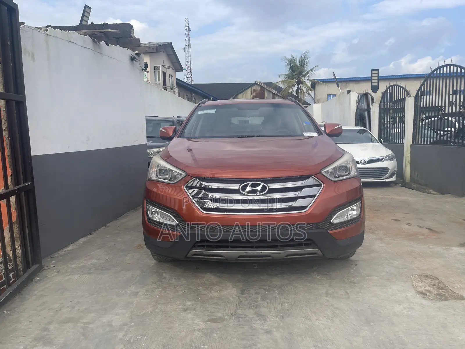 Hyundai Santa Fe 2015 Orange