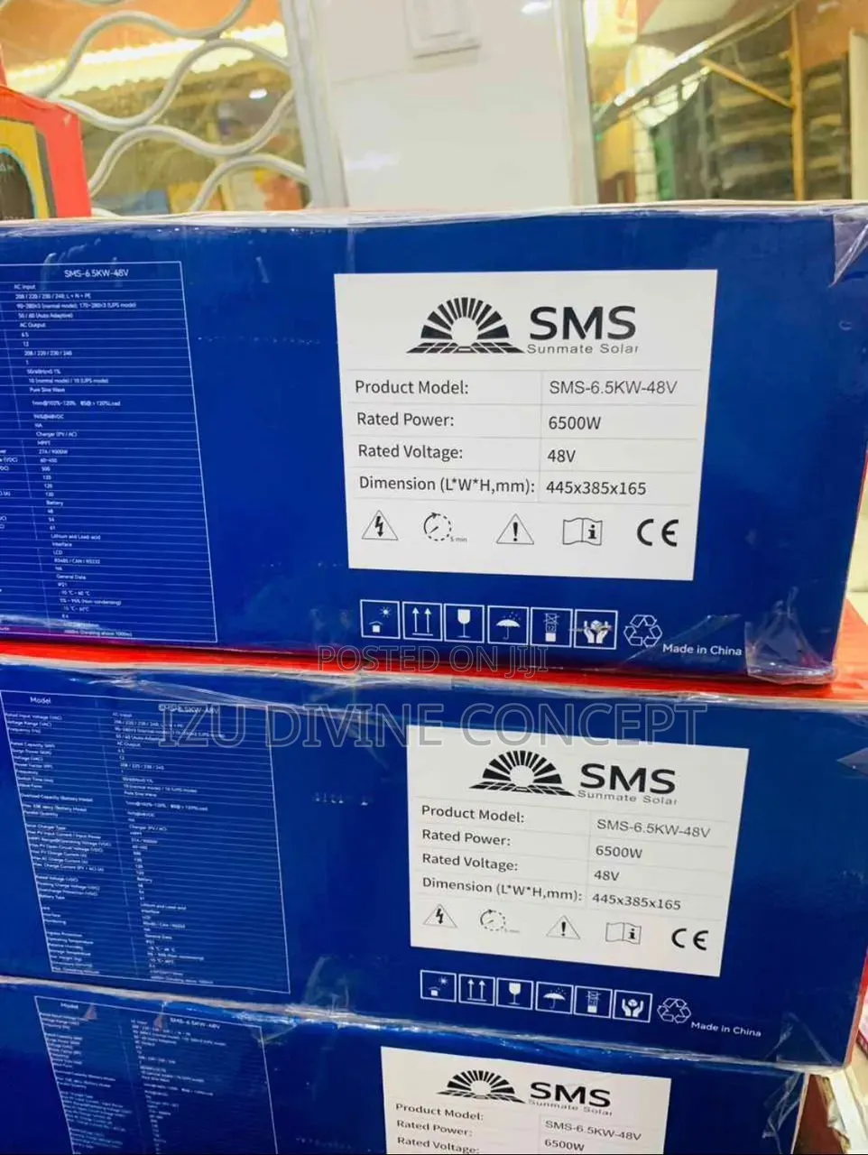 6.5kva 48v SMS Hybrid Inverter