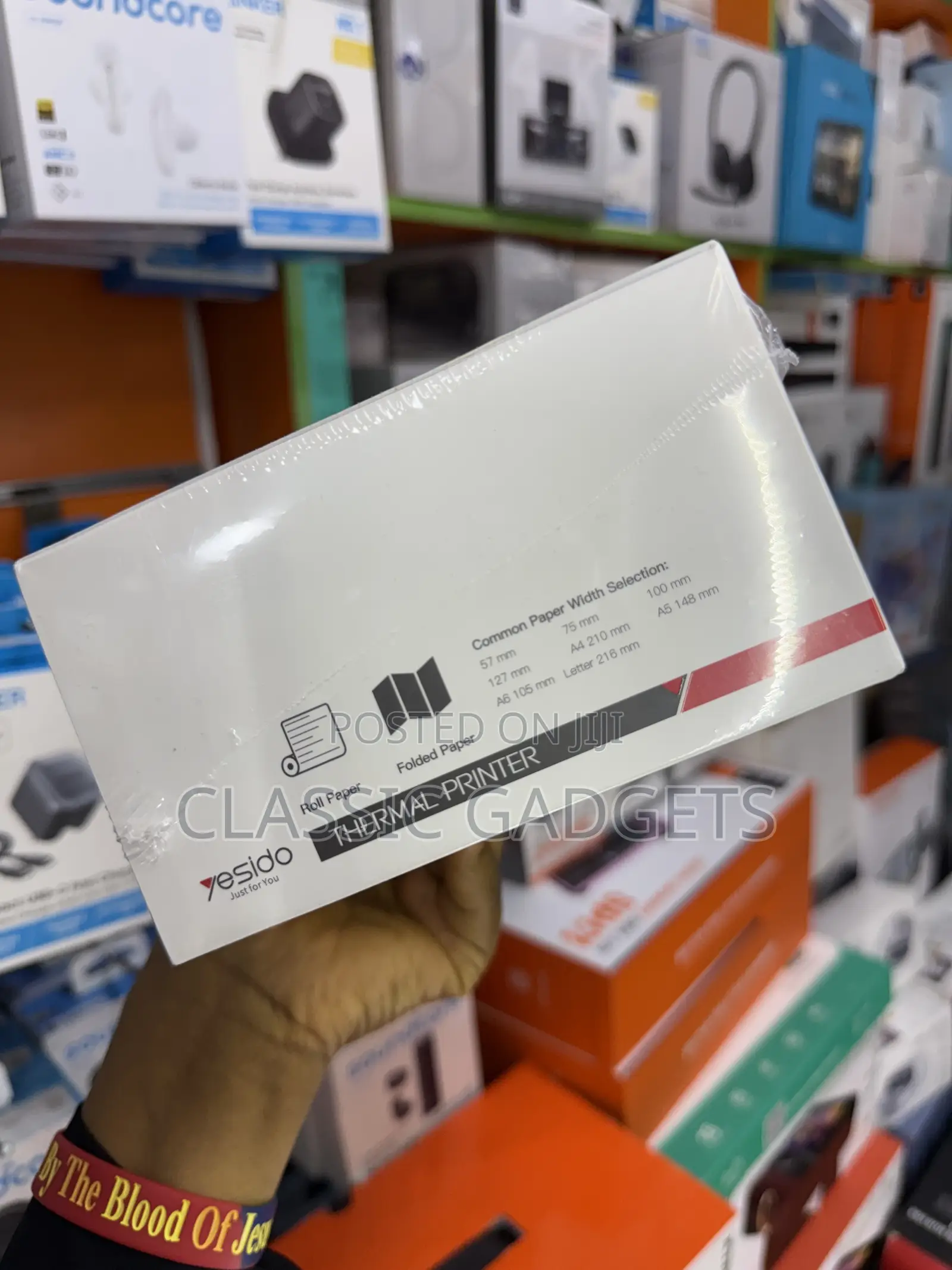 YESIDO SP11 A4 Portable Bluetooth Thermal Printer for Office
