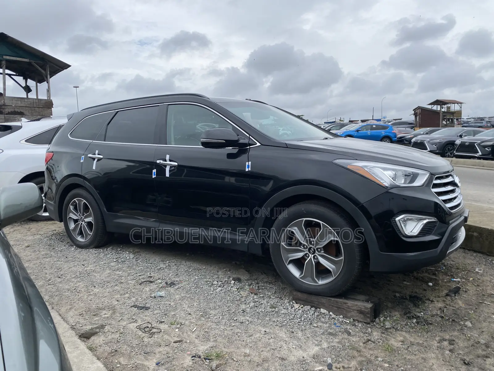 Hyundai Santa Fe Limited 4dr SUV AWD (3.3L 6cyl 6A) 2015 Black