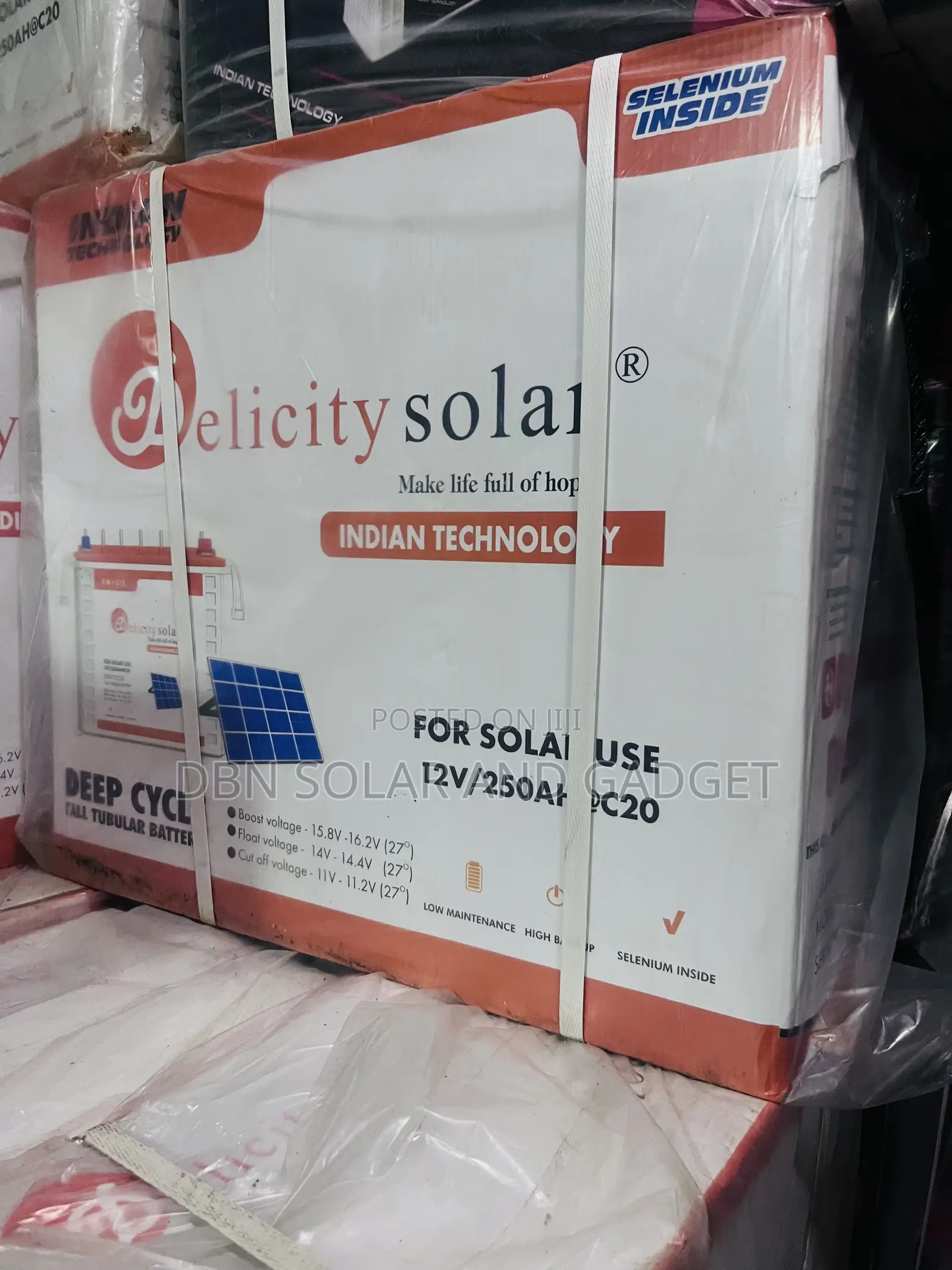 250a 12v Felicity Solar Tubular Battery Very Good Quality Product