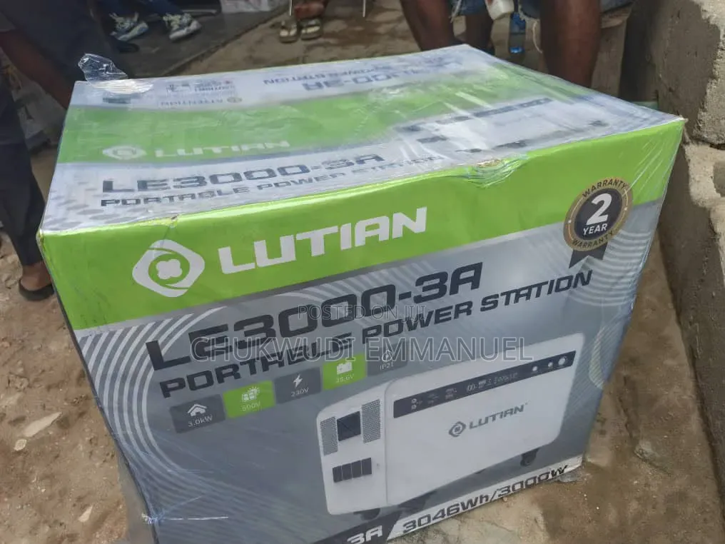 Lutian LE3000-3A 3046Wh Rechargeable Portable Power Station