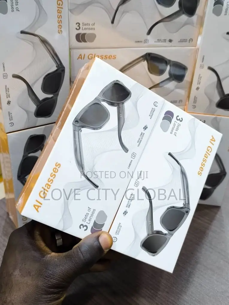 Xk One Pro Smart Glass 8MP HD Camera Chatgpt BT Call Music 3 Lens