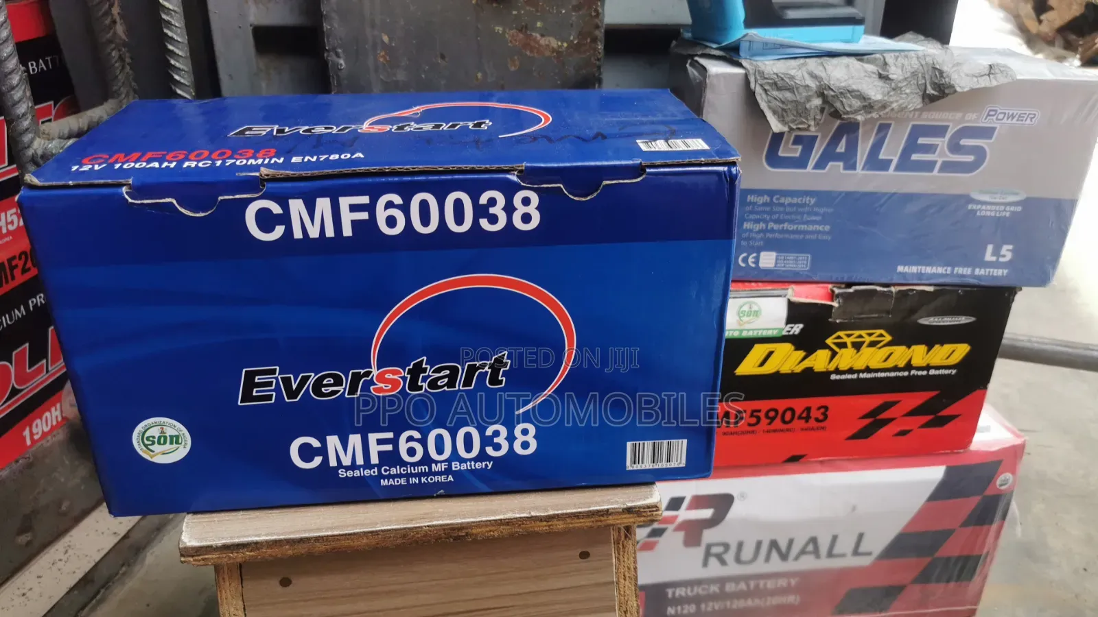12v 100ah Everstart Maintainance Free Battery.