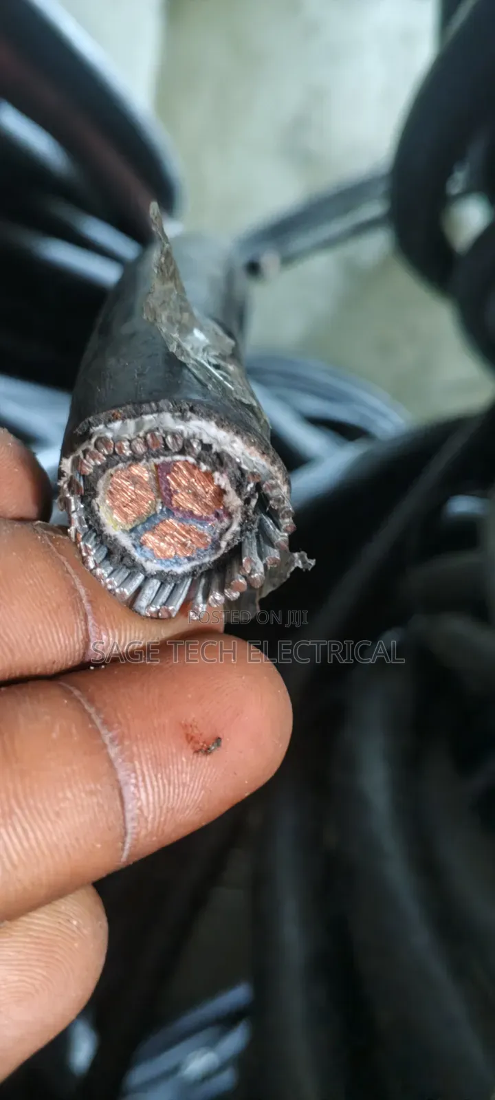 35mm 3core PVC Swa Xlpe PVC Armoured Cable Nigerchin