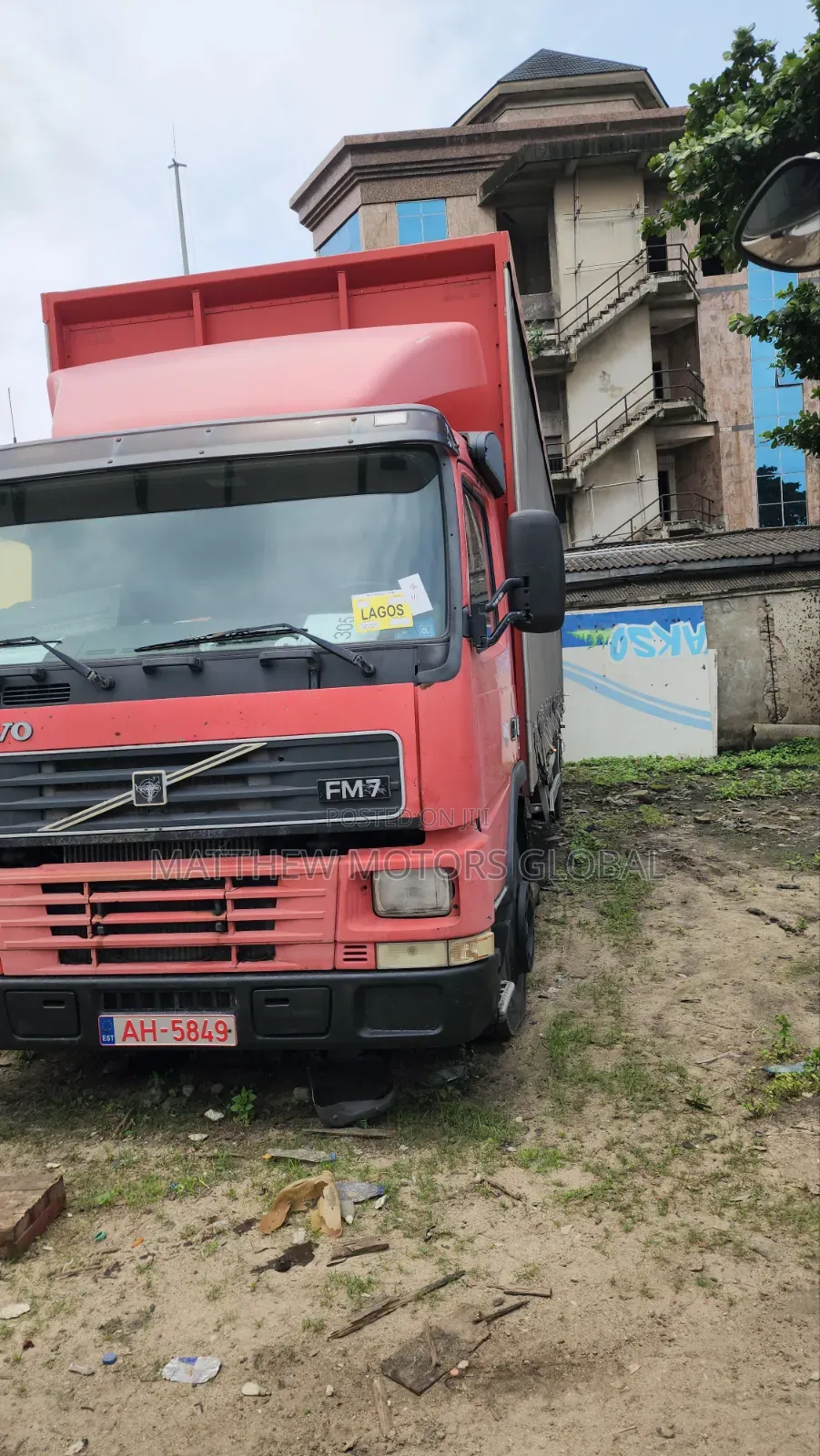 Volvo FM7 Truck 2006 Red