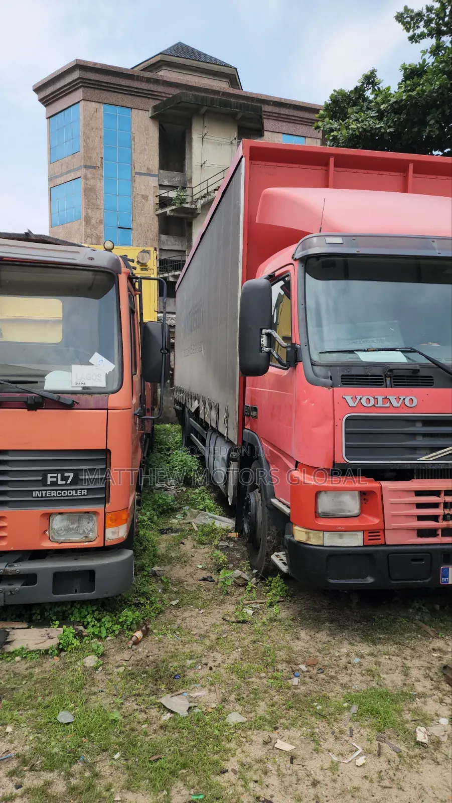 Volvo FM7 Truck 2006 Red