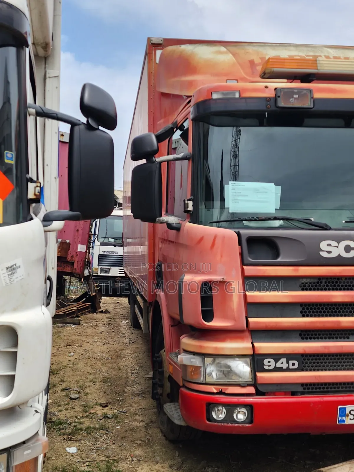 Super Clean Foreign Used Scania 94D Truck Container Body