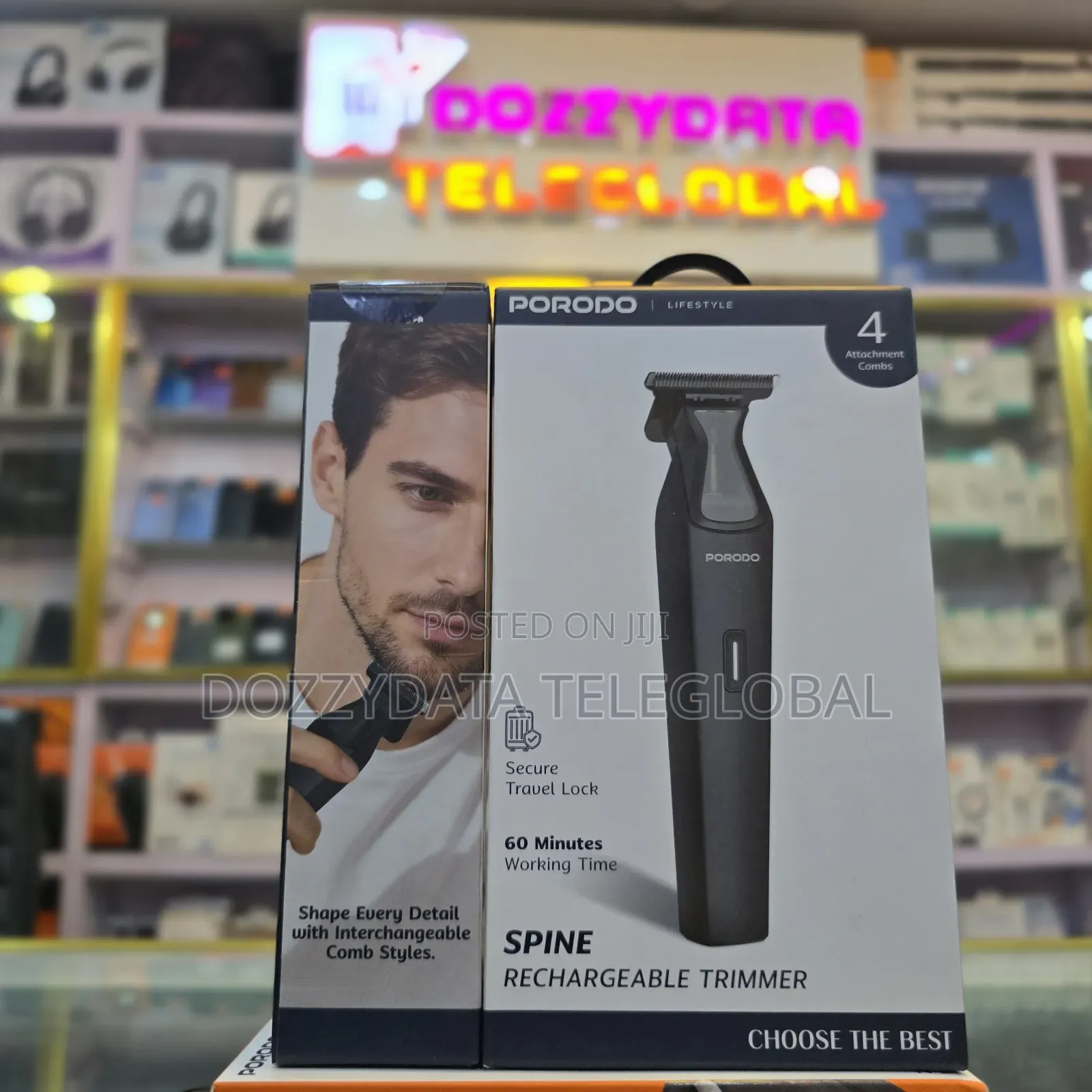 Porodo Lifestyle Spine Rechargeable Trimmer
