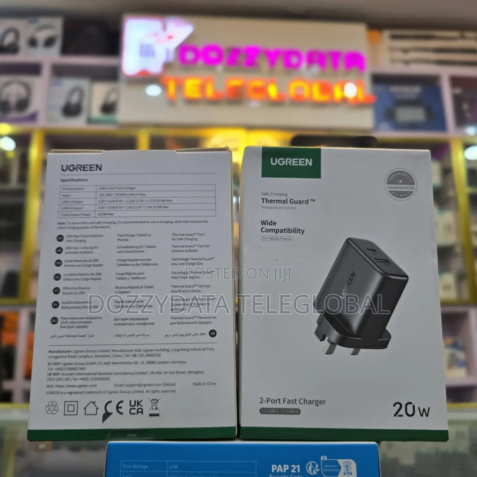 Ugreen 20W Dual Port Charger