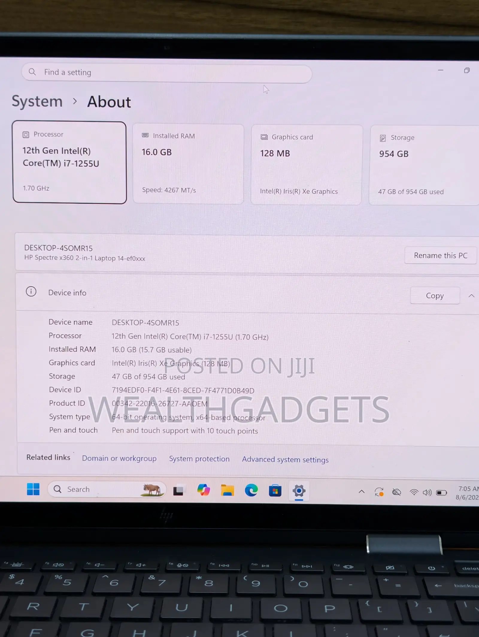 Laptop HP Spectre 14 16GB Intel Core i7 SSD 1T