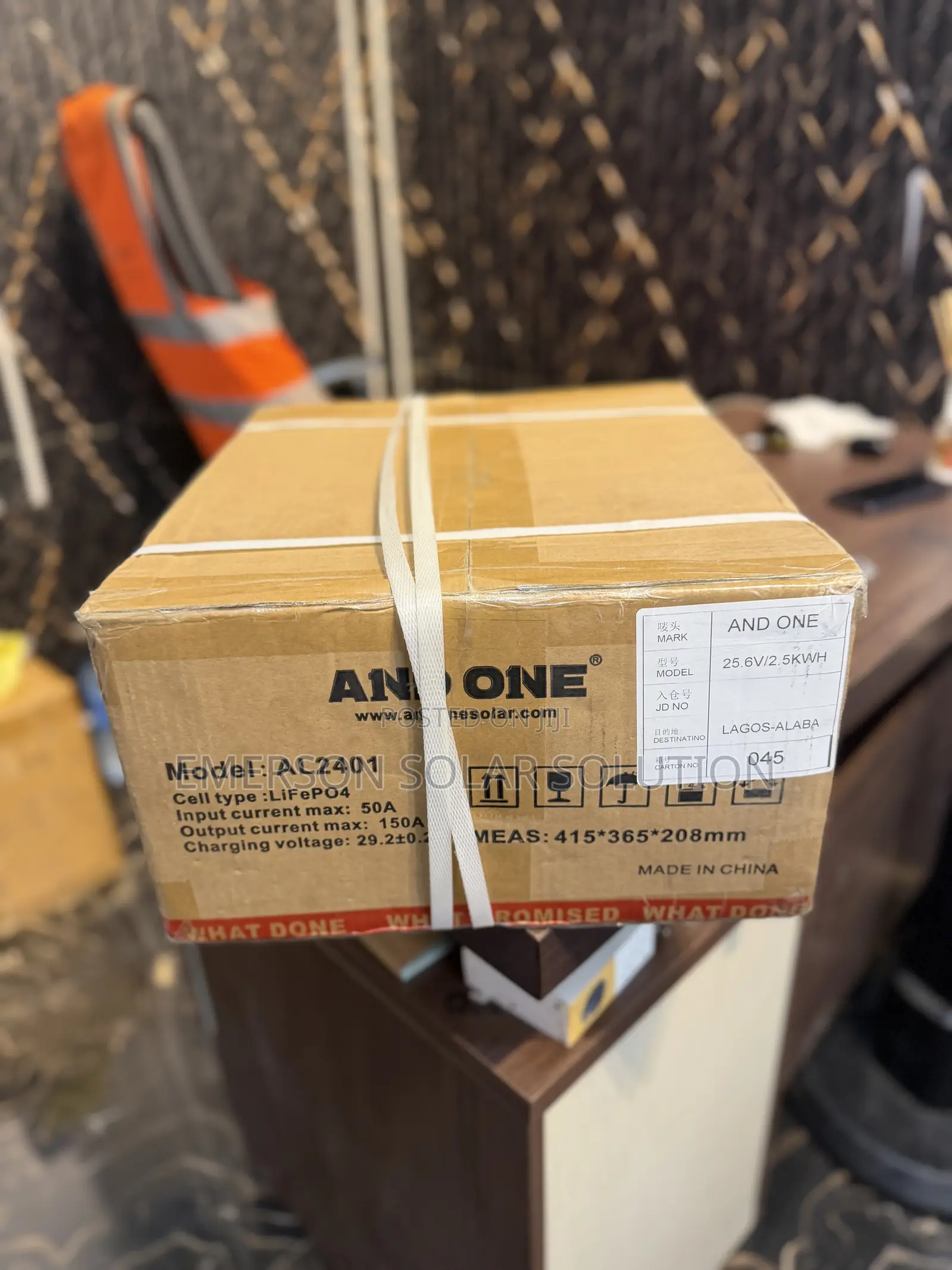 The AND ONE 2.5kWh 24V Lithium Battery
