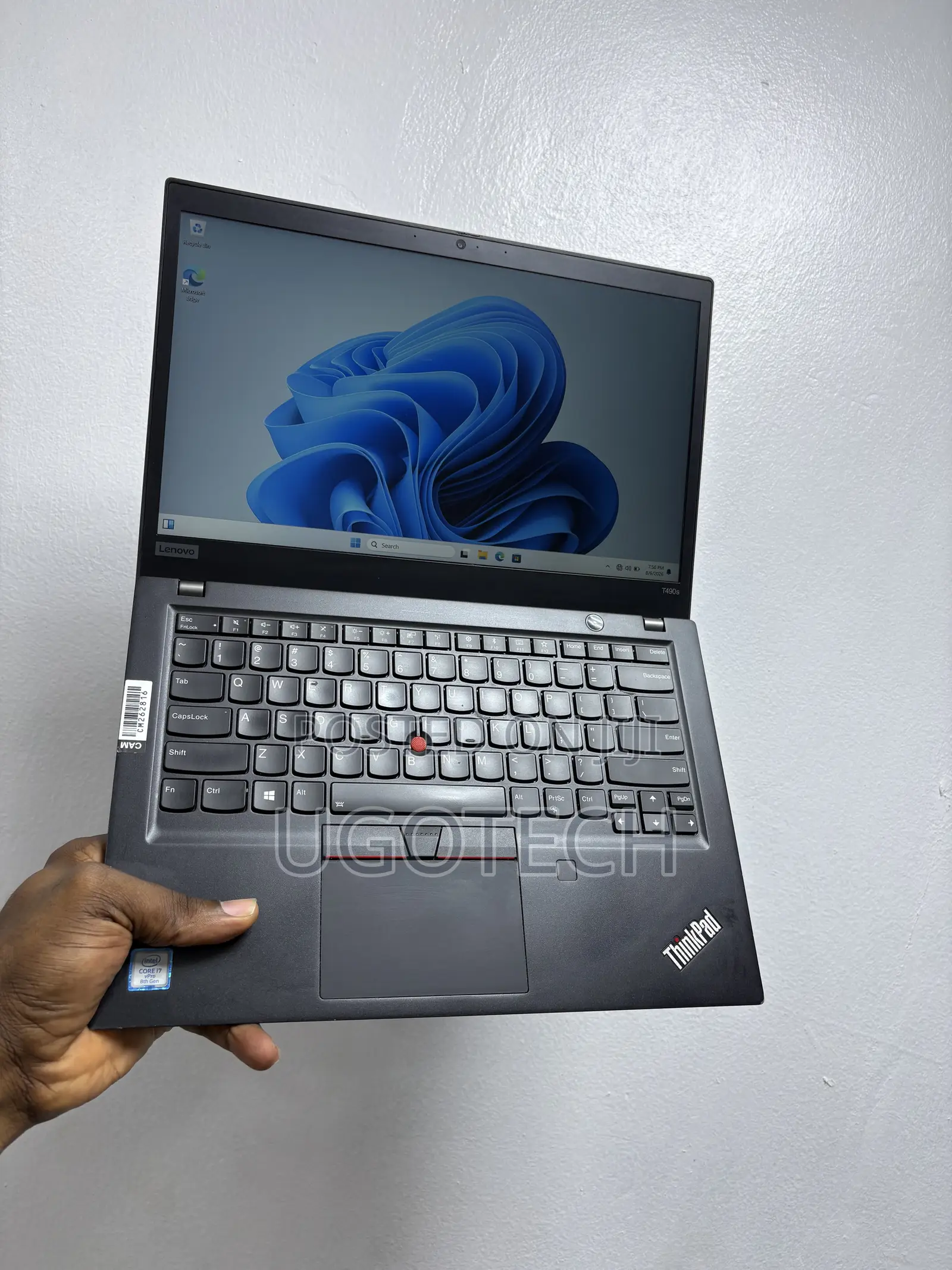 Laptop Lenovo ThinkPad T490s 8GB Intel Core i7 SSD 256GB
