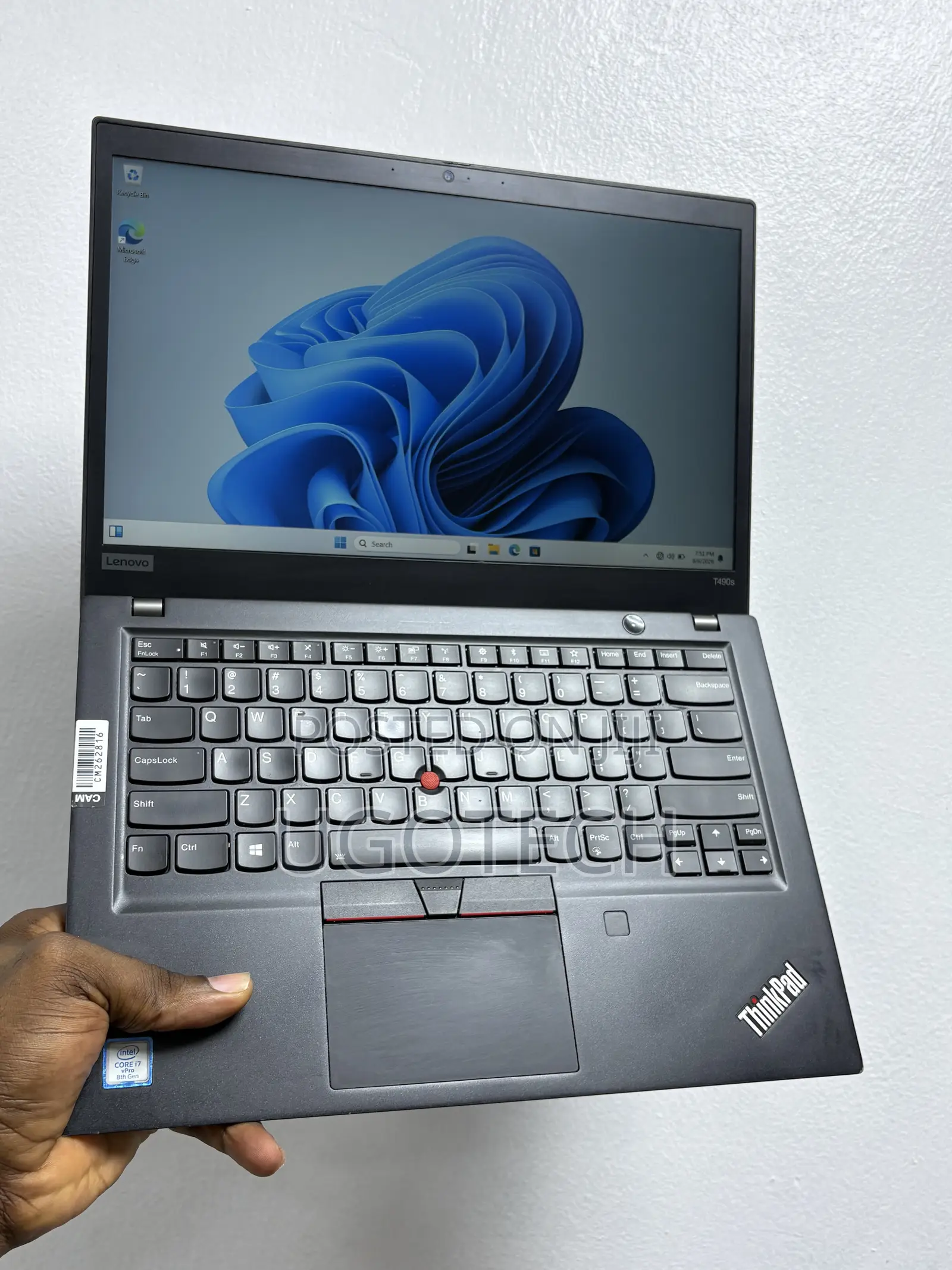 Laptop Lenovo ThinkPad T490s 8GB Intel Core i7 SSD 256GB