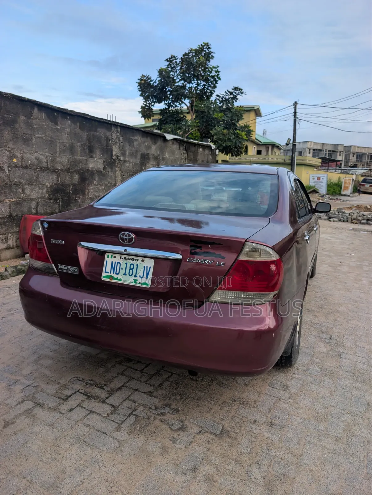 Toyota Camry 2005 Red