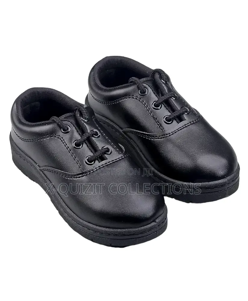 Boys Lace Up School Shoe
