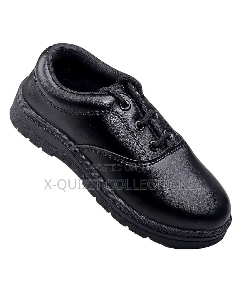 Boys Lace Up School Shoe
