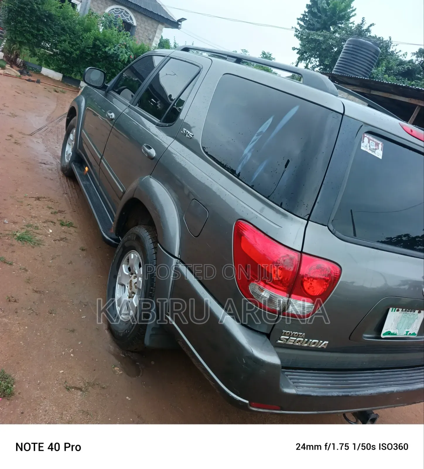 Toyota Sequoia 2007 Gray