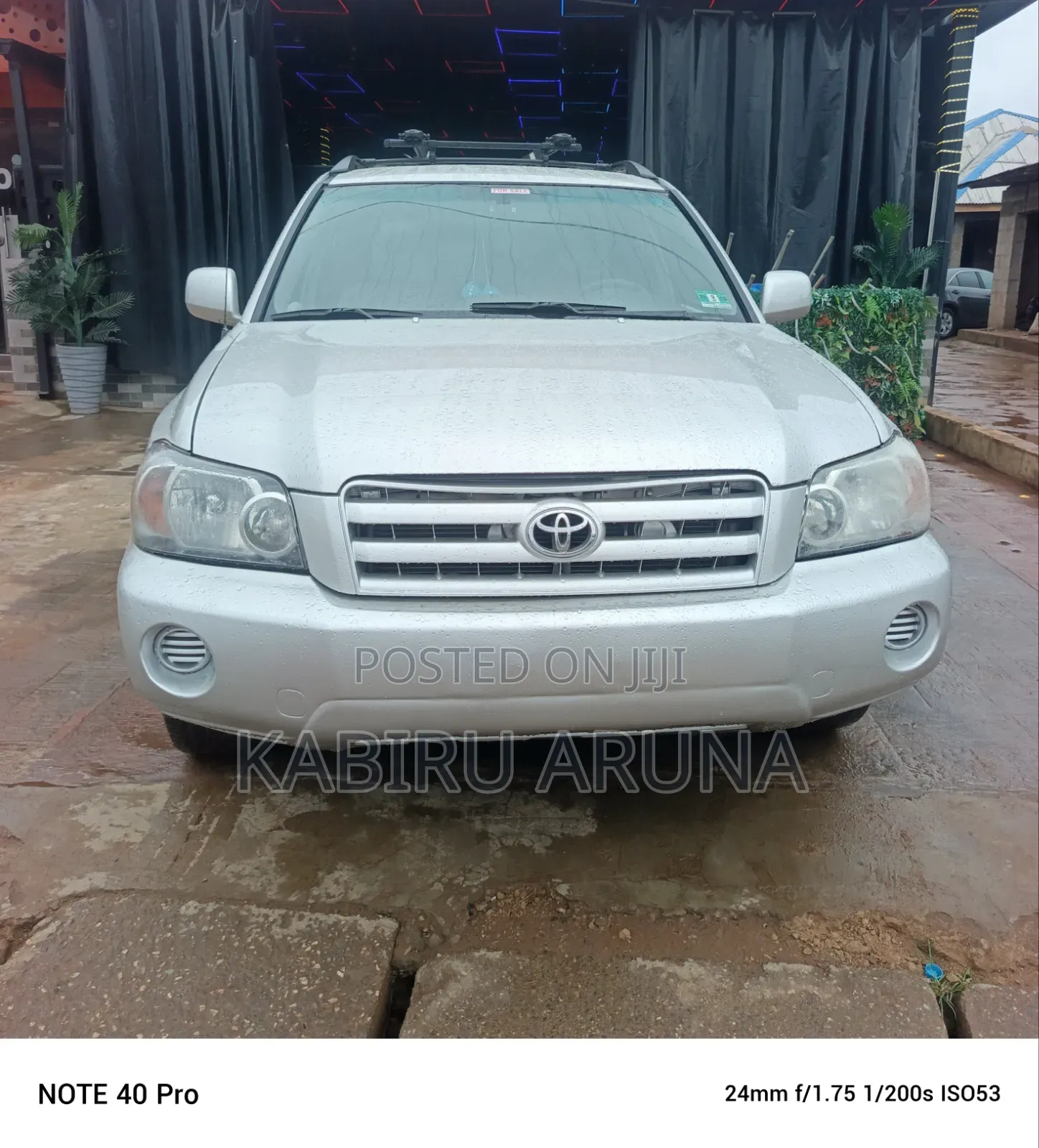 Toyota Highlander 2005 Silver