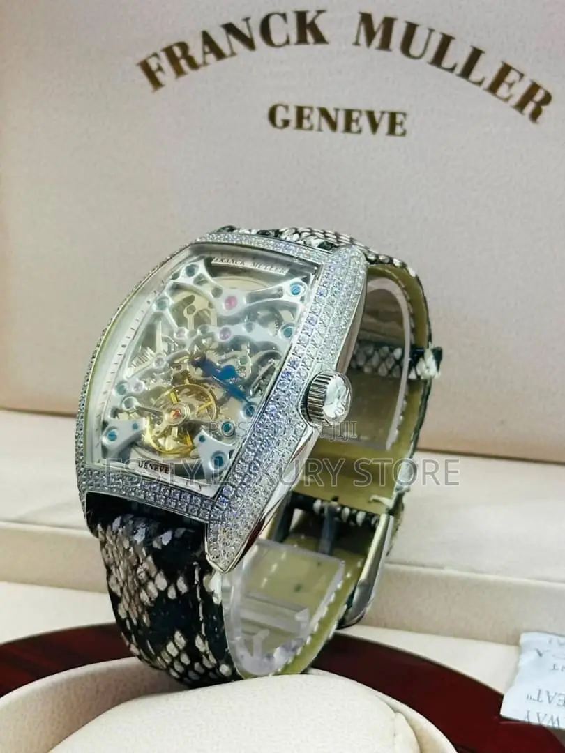 High-Quality Luxury Frank Muller Rubber Wristwatch