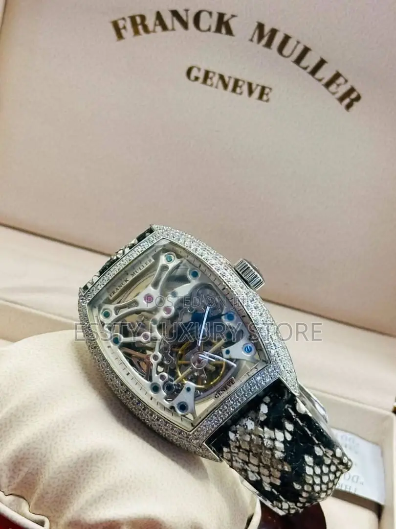 High-Quality Luxury Frank Muller Rubber Wristwatch