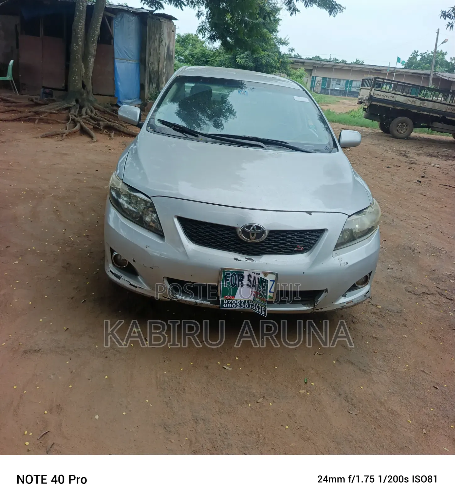 Toyota Corolla 2010 Silver