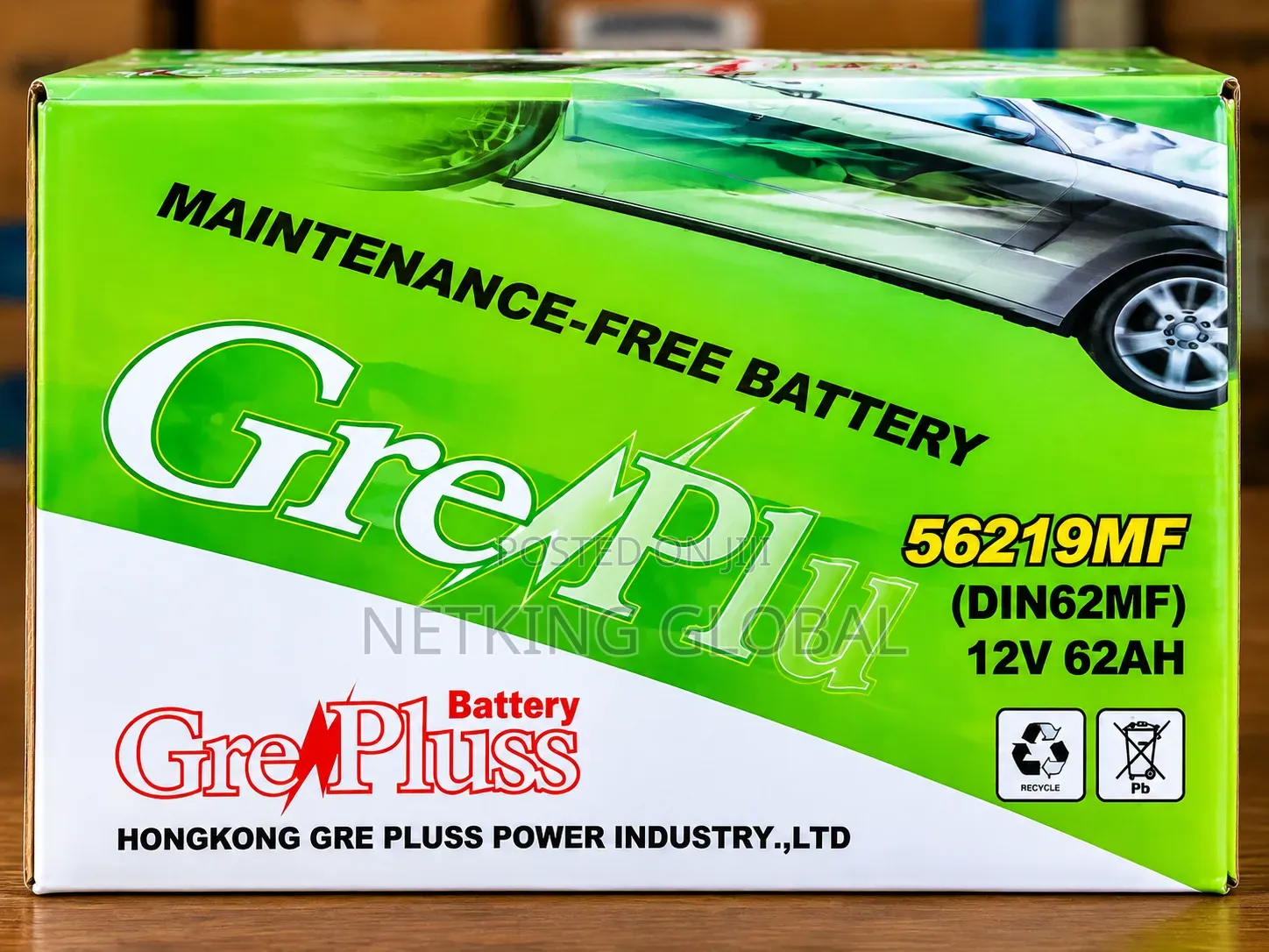 62 Ah Gree Pluss Battery