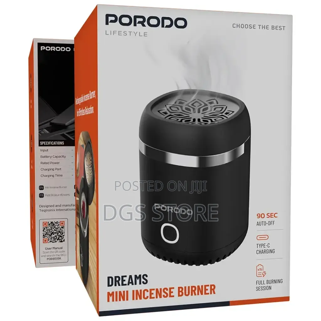 Porodo Dreams Mini Incense Burner