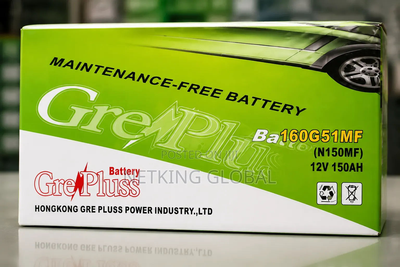 150 Ah Gree Pluss Battery