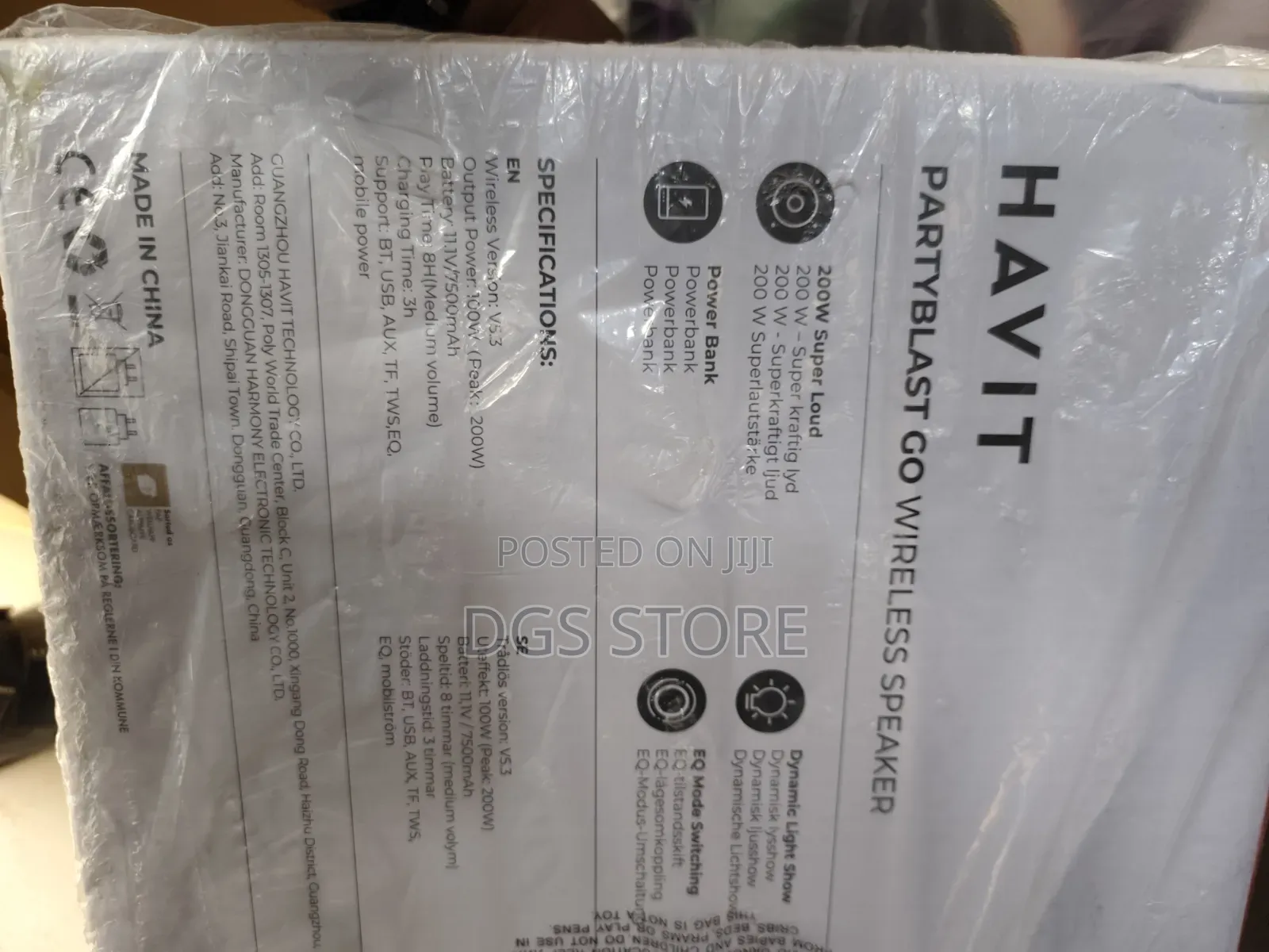 Havit Partyblast Go Wireless Speaker