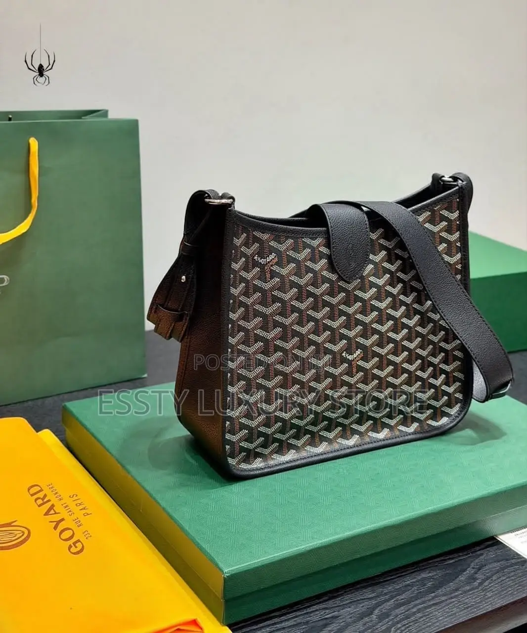 High-Quality Luxury Goyard Side Bag Fully Boxed